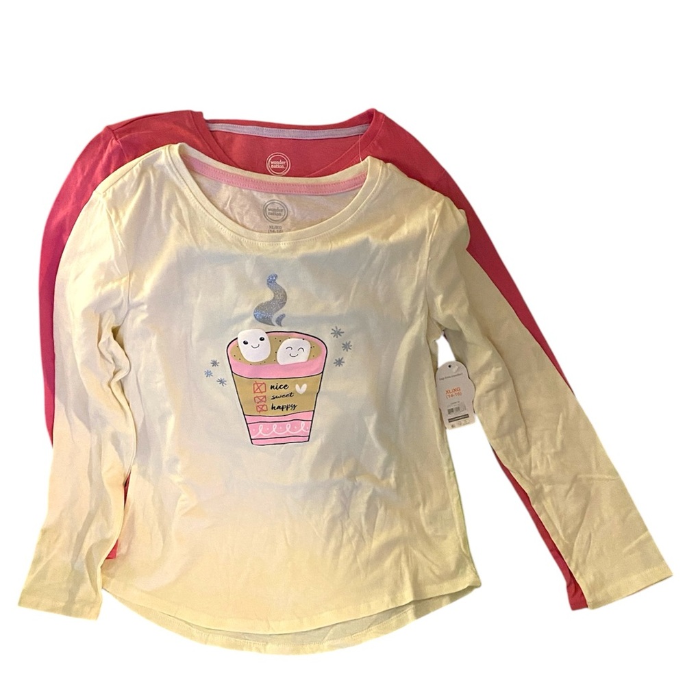 New! Graphic Tees Set- girls XL 14/16